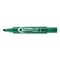 Avery Broad Chisel Tip Large Desk-Style MARKS A LOT Permanent Marker - Green (1-Dozen)